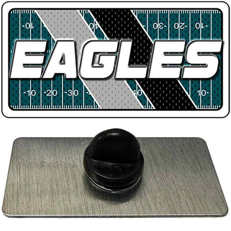 EAGLES Graphic Novelty Metal Hat Pin PIN-LP-14650 1.5" x 0.75" Lapel Pin (PIN)