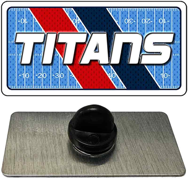TITANS Graphic Novelty Metal Hat Pin PIN-LP-14655 1.5" x 0.75" Lapel Pin (PIN)