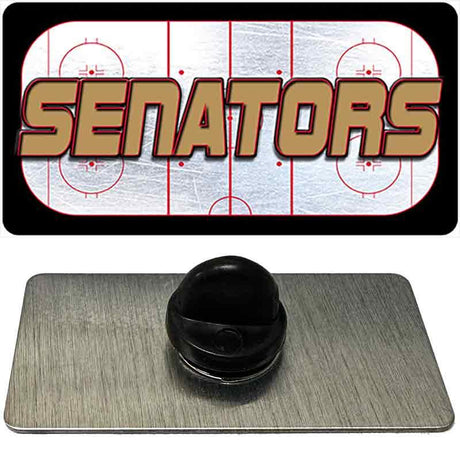 SENATORS Graphic Novelty Metal Hat Pin PIN-LP-14676 1.5" x 0.75" Lapel Pin (PIN)