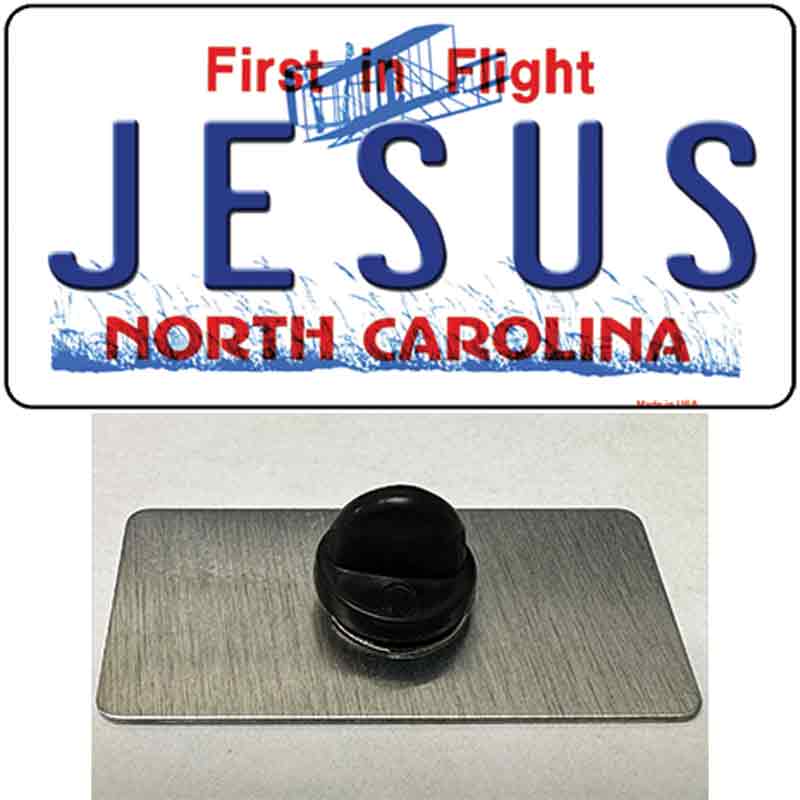 Jesus North Carolina Novelty Metal Hat Pin