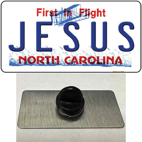 Jesus North Carolina Novelty Metal Hat Pin