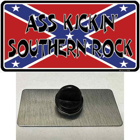 Southern Rock Confederate Flag Novelty Metal Hat Pin