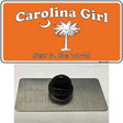 Carolina Girl Orange Novelty Metal Hat Pin