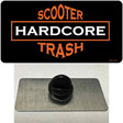 Hardcore Scooter Trash Black Novelty Metal Hat Pin