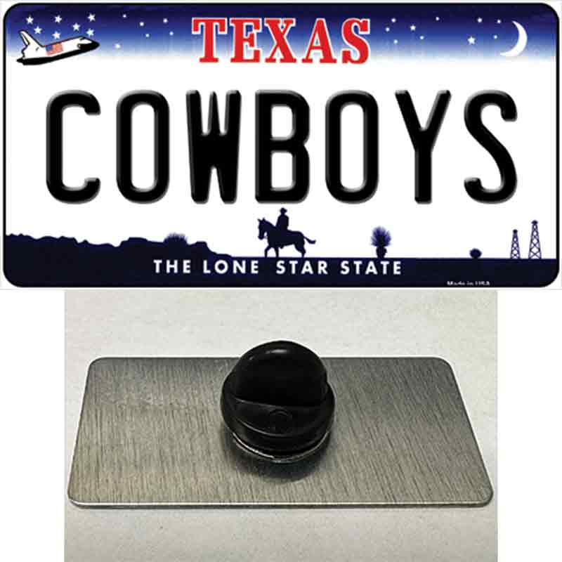 Cowboys Texas State Novelty Metal Hat Pin