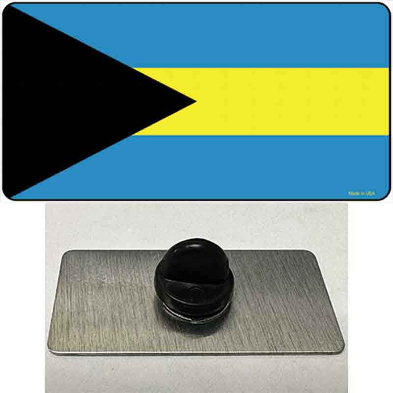 Bahamas Flag Novelty Metal Hat Pin