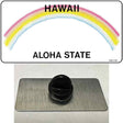 Hawaii State Blank Novelty Metal Hat Pin