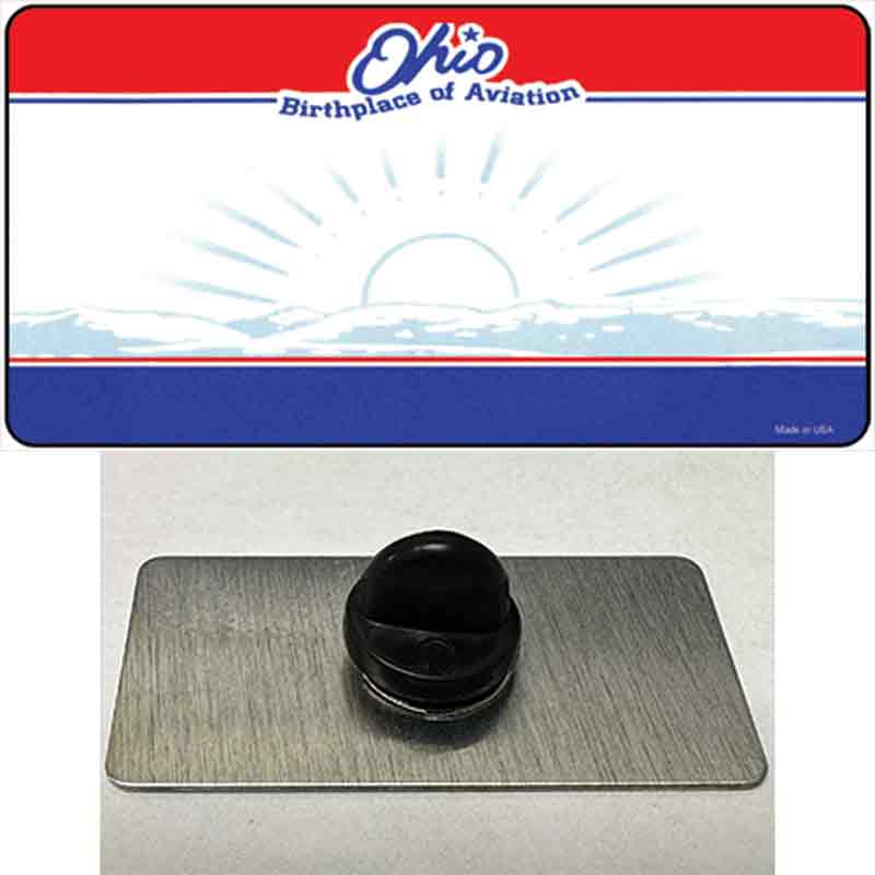 Ohio State Blank Novelty Metal Hat Pin