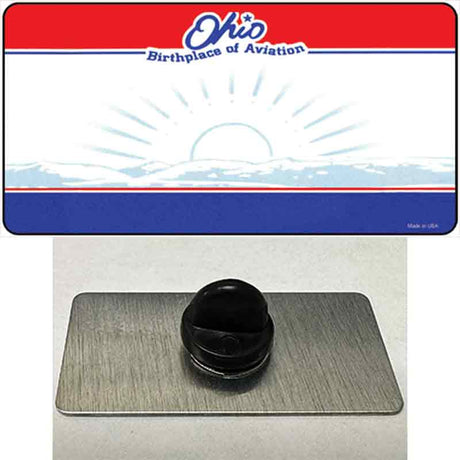 Ohio State Blank Novelty Metal Hat Pin