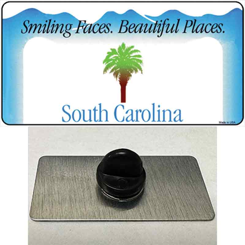 South Carolina State Blank Novelty Metal Hat Pin