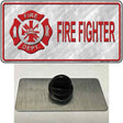 Firefighter Badge Novelty Metal Hat Pin