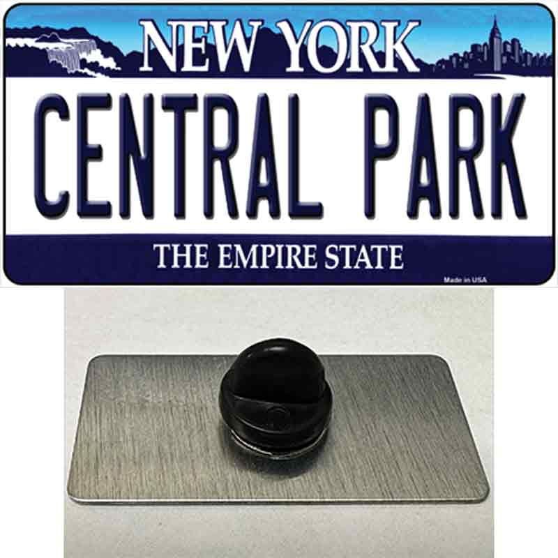 Central Park New York Novelty Metal Hat Pin