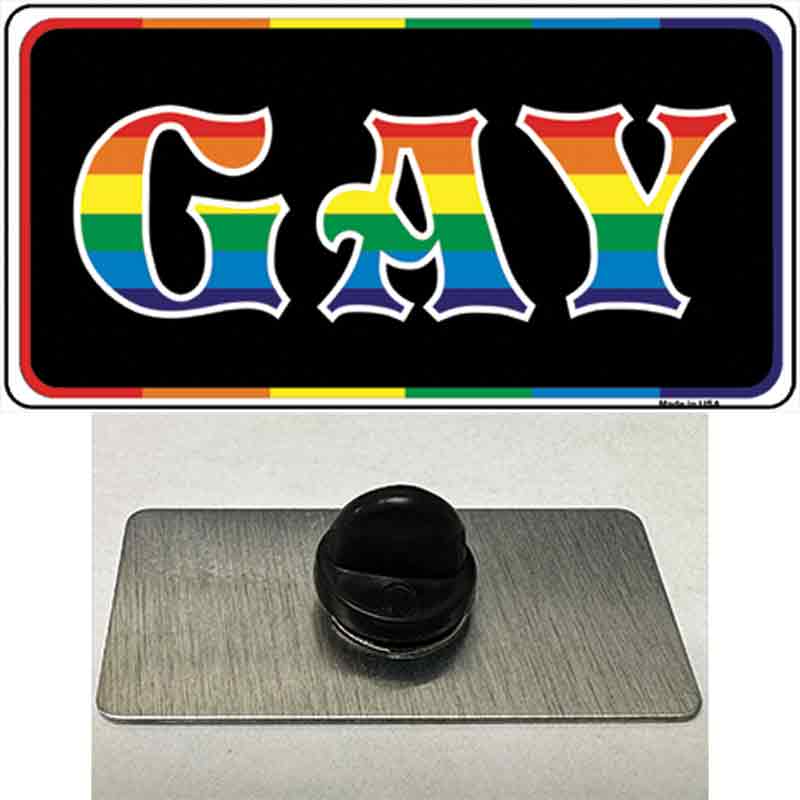 Gay Novelty Metal Hat Pin