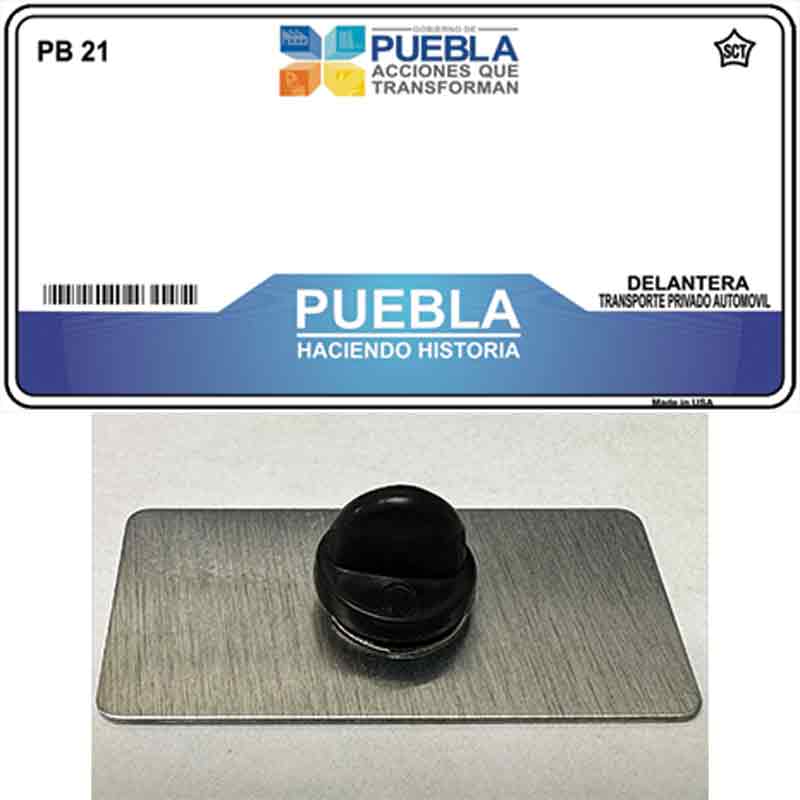 Puebla Mexico Novelty Metal Hat Pin