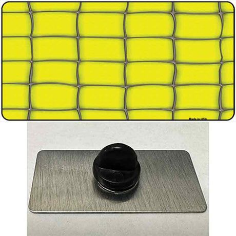 Web Yellow Novelty Metal Hat Pin