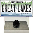 Great Lakes Michigan Novelty Metal Hat Pin