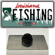 Fishing Louisiana Novelty Metal Hat Pin
