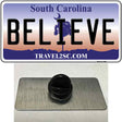 Believe South Carolina Novelty Metal Hat Pin