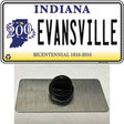 Evansville Indiana Novelty Metal Hat Pin