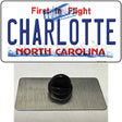 Charlotte North Carolina Novelty Metal Hat Pin