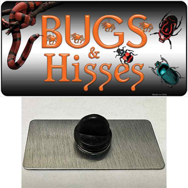 Bugs & Hisses Novelty Metal Hat Pin