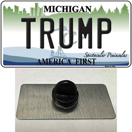 Trump Michigan Novelty Metal Hat Pin