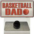 Basketball Dad Novelty Metal Hat Pin