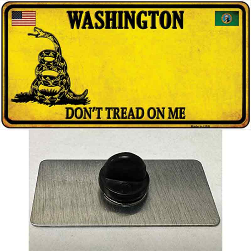 Washington Dont Tread On Me Novelty Metal Hat Pin