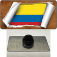 Colombia Flag Scroll Novelty Metal Hat Pin