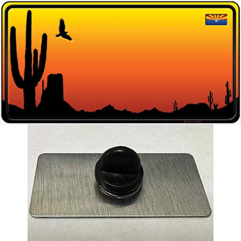 AZ Blank Scenic Novelty Metal Hat Pin