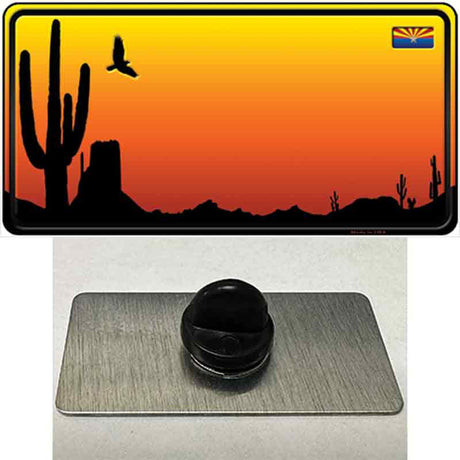 AZ Blank Scenic Novelty Metal Hat Pin