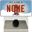 Nome Alaska State Novelty Metal Hat Pin