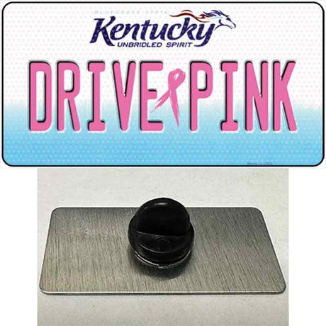Drive Pink Kentucky Novelty Metal Hat Pin