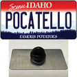 Pocatello Idaho Novelty Metal Hat Pin