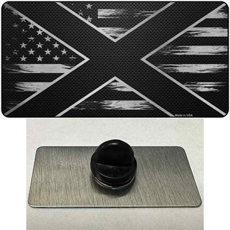 Alabama Carbon Fiber Novelty Metal Hat Pin
