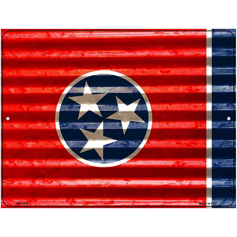 Tennessee Flag Novelty Parking Sign 4.5" x 6" (PM)
