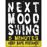American Sign Language Novelty Metal Parking Sign 4.5" x 6" Sign (PM)