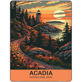 Acadia Maine Metal Novelty Parking Sign P-4483