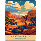 Canyonlands Utah Metal Novelty Parking Sign P-4491
