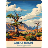 Great Basin Nevada Metal Novelty Parking Sign P-4508