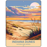 Indiana Dunes Metal Novelty Parking Sign P-4515