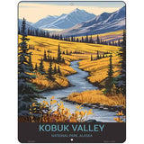 Kobuk Valley Alaska Metal Novelty Parking Sign P-4521