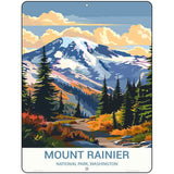 Mount Rainier Washington Metal Novelty Parking Sign P-4526