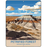 Petrified Forest Arizona Metal Novelty Parking Sign P-4530