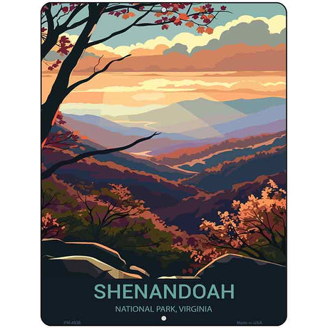 Shenandoah Virginia Metal Novelty Parking Sign P-4536