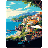 Amalfi Italy Metal Novelty Parking Sign P-4567
