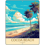 Cocoa Beach Florida Metal Novelty Parking Sign P-4571
