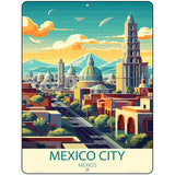 Mexico City Metal Novelty Parking Sign P-4583