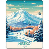 Niseko Japan Metal Novelty Parking Sign P-4588