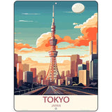 Tokyo Japan Metal Novelty Parking Sign P-4594